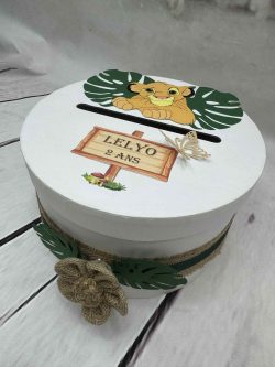 urne personnalisée anniversaire