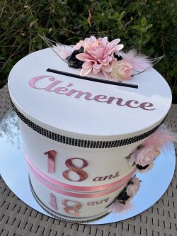 urne personnalisée anniversaire